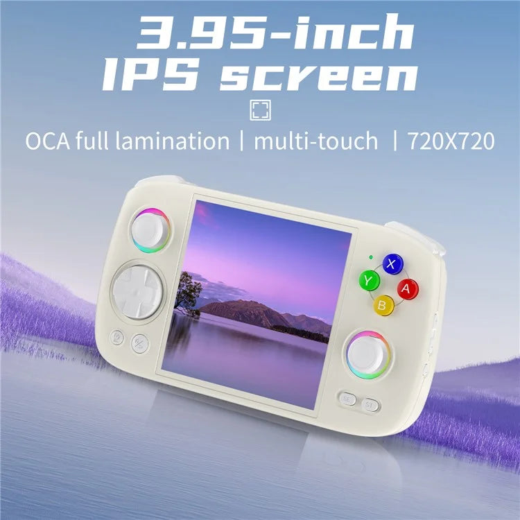 ANBERNIC RG Cube Wireless Gamepad 3.95-inch IPS Screen Handheld Gaming Console, without TF Card