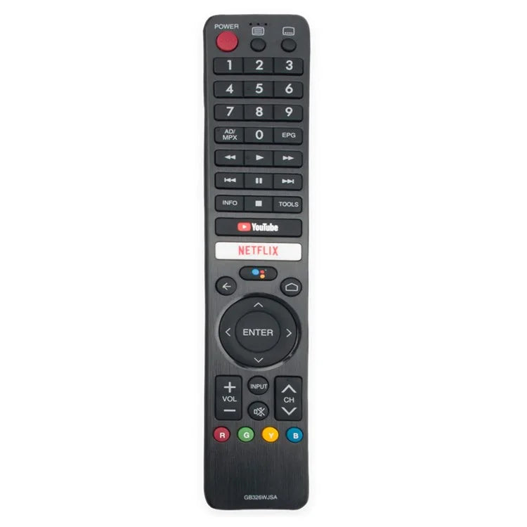 GB326WJSA For Sharp Television Plastic TV Replacement Remote Control