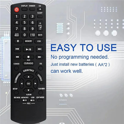 N2QAYB001094 For Panasonic Television Replacement Remote Control