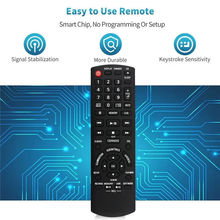 N2QAYB001094 For Panasonic Television Replacement Remote Control