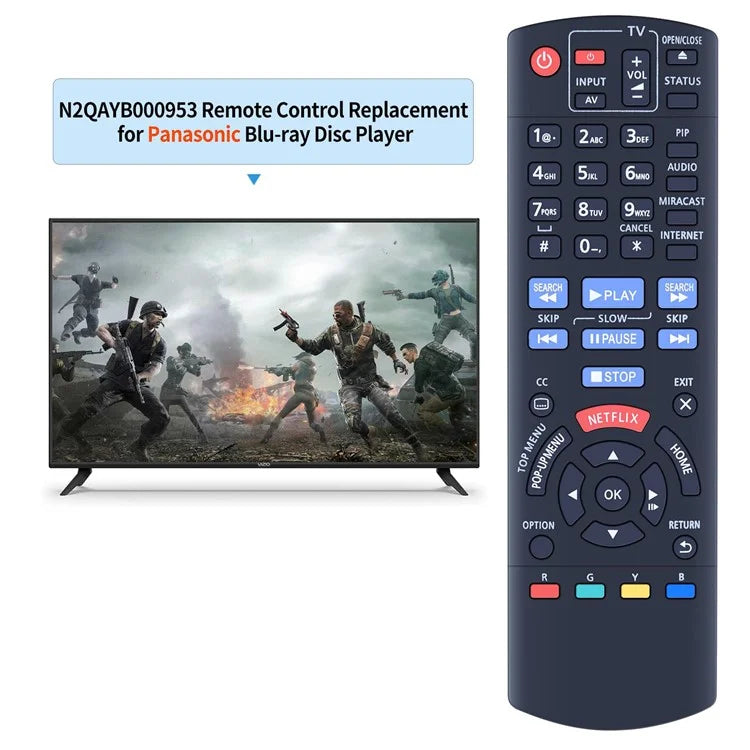 N2QAYB000953 For Panasonic Television Remote Control Replacement