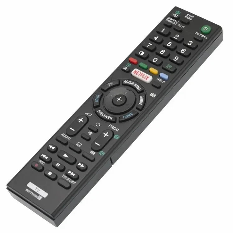 RMT-TX100A For Sony TV Remote Control Ergonomic Television Handheld Controller