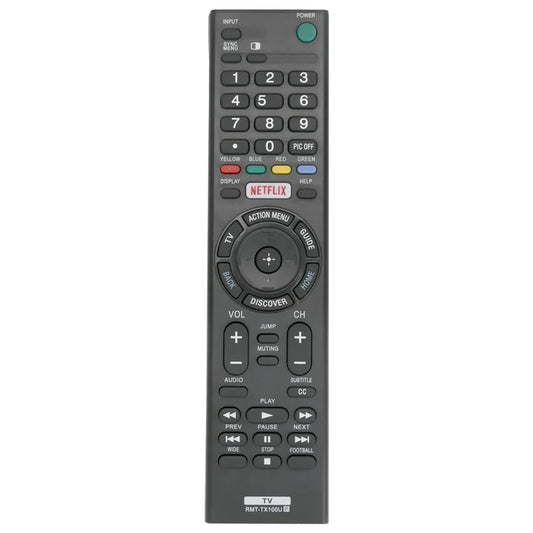 RMT-TX100U For Sony Television Ergonomic ABS Handheld Remote Controller