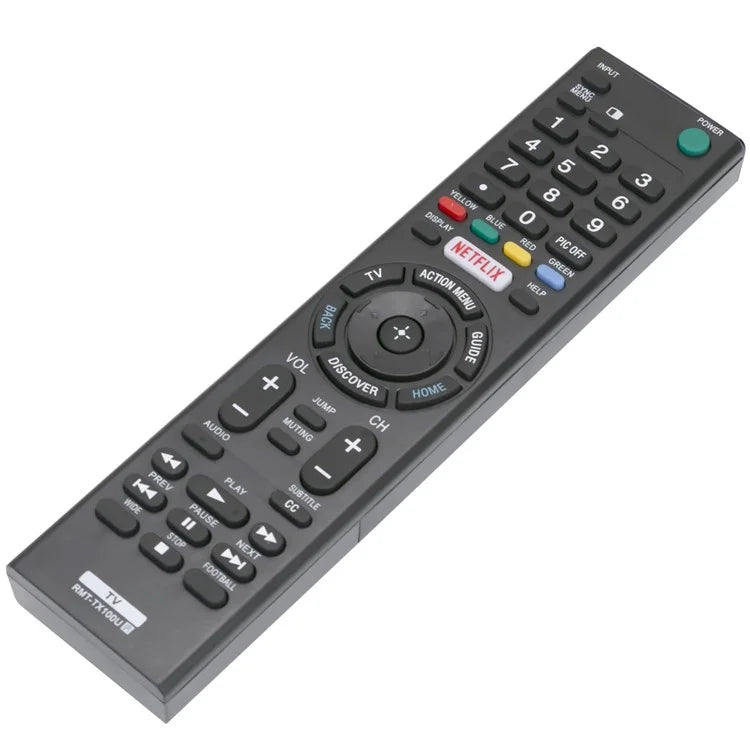 RMT-TX100U For Sony Television Ergonomic ABS Handheld Remote Controller