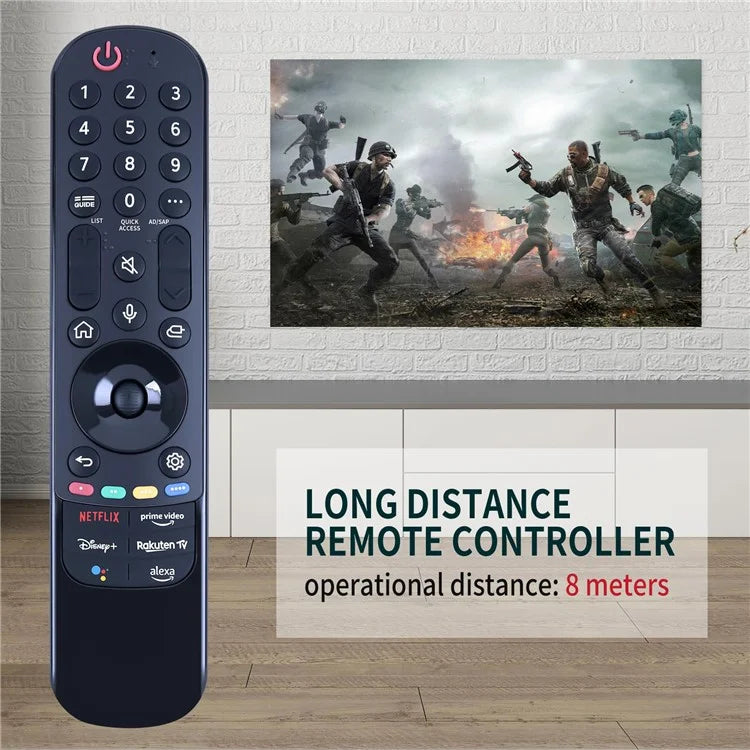AKB76039901 For LG TV Long Distance Ergonomic Handheld Remote Controller