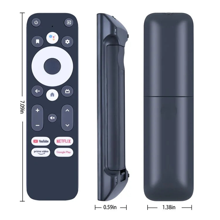 For Mecool KM2 Plus TV Set-Top Box Ergonomic Remote Controller with Voice Function