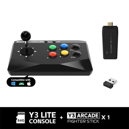 DATA FROG Home Wireless Game Stick with 1 Joystick Game Controller Rocker Gamepad