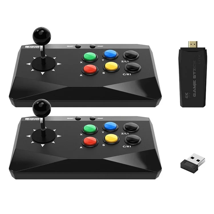 DATA FROG Home Wireless Game Stick with 2 Joystick Game Controller Rocker Gamepad