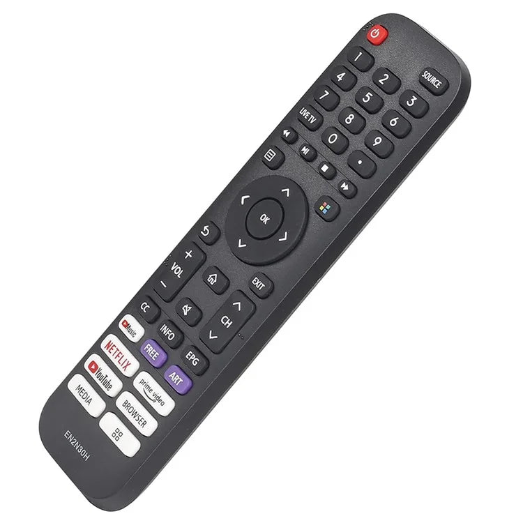 EN2N30H ABS Plastic Remote for Hisense Television Replacement Remote Control