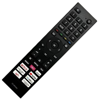 CT-95044 For Toshiba Television Remote Control Ergonomic TV Controller