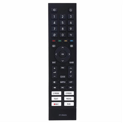 CT-95025 For TOSHIBA TV Replacement Remote Control ABS Plastic Television Remote