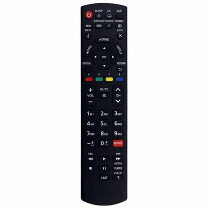 N2QAYB000926 For Panasonic Television Remote Control Replacement Ergonomic TV Controller