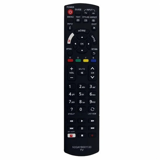 N2QAYB0001133 TV Controller for Panasonic Television Replacement Remote Control