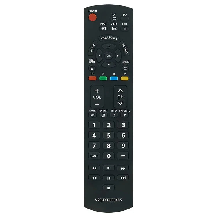 N2QAYB000485 TV Controller for Panasonic Television Replacement Intelligent Remote Control