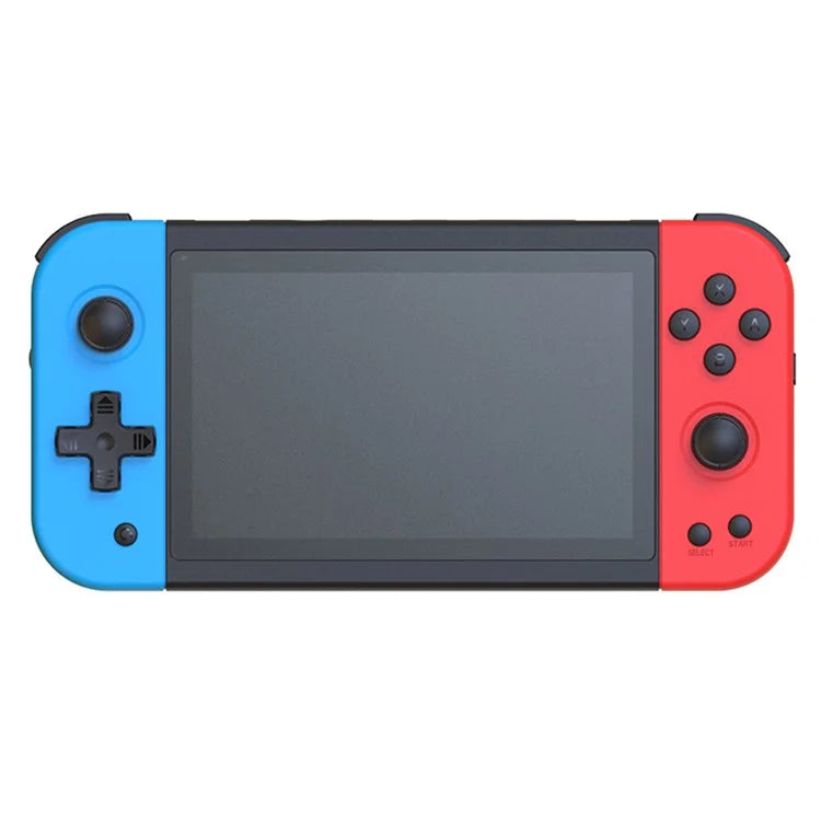 POWKIDDY x51 Handheld Game Console 5-inch IPS Screen Retro Arcade Gaming Console, 64G Memory Card