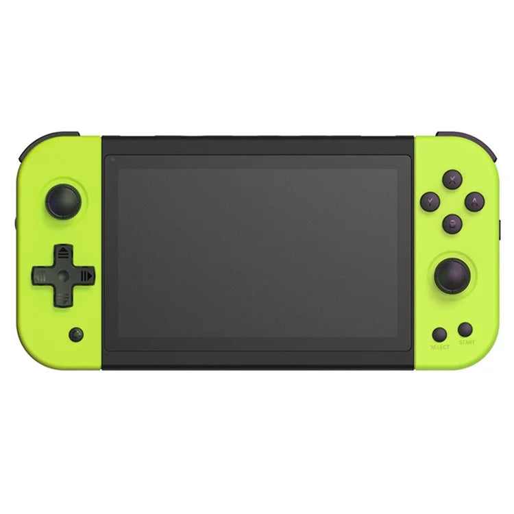 POWKIDDY x51 Handheld Game Console 5-inch IPS Screen Retro Arcade Gaming Console, 64G Memory Card
