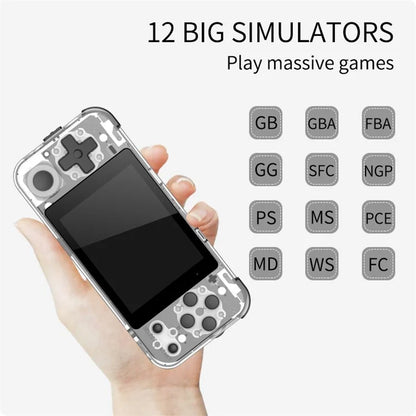 POWKIDDY Q90 Mini Size Retro Video Game Console - 64G