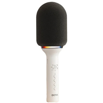 BOYA K11 Bluetooth Wireless Microphone with RGB Light Karaoke Mic for Phone / Tablet / PC