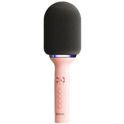 BOYA K11 Bluetooth Wireless Microphone with RGB Light Karaoke Mic for Phone / Tablet / PC