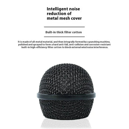 MB-102 High Sensitivity Dynamic Cardioid Microphone Wired Handheld Mic for Speech Karaoke