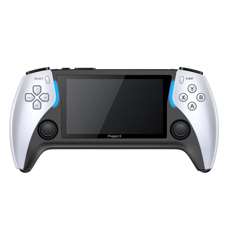 PROJECT X Handheld Retro Game Console 4.3-inch IPS Screen Supports Dual Player Combat with Dual Controllers
