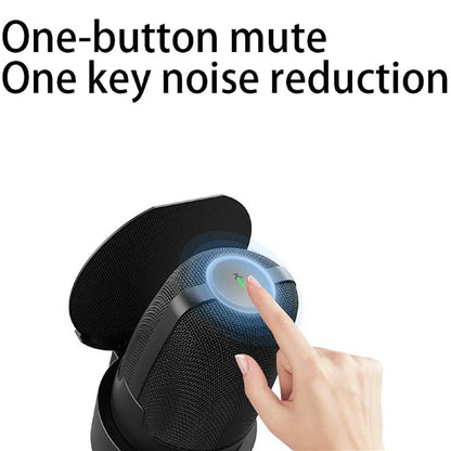 ME9 Plug and Play USB Microphone ENC Noise Reduction Desktop Mic with RGB Light