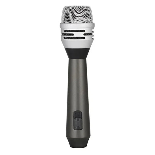 F8 Handheld Wired Microphone Cardioid Dynamic Vocal Mic with 5m Cable for Speakers, Karaoke Singing Machine