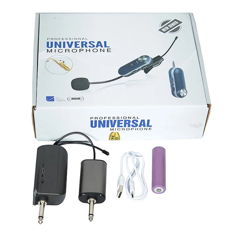 T-5 Omnidirectional Mic Condenser Microphone Guzheng Guitar Instrument Wireless Microphone