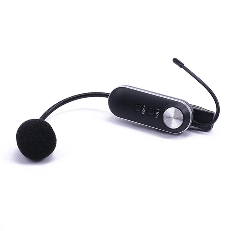 T-6 Professional Instrument Microphone Portable Condenser Wireless Microphone with Clip
