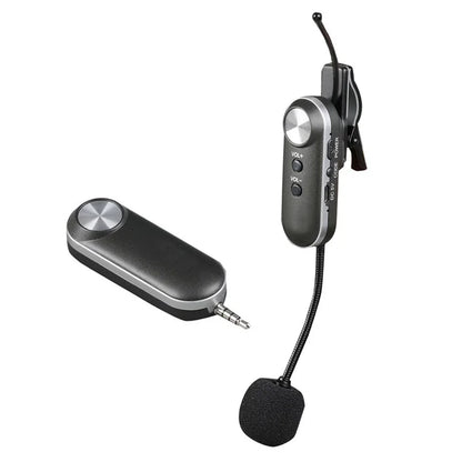T-6 Professional Instrument Microphone Portable Condenser Wireless Microphone with Clip