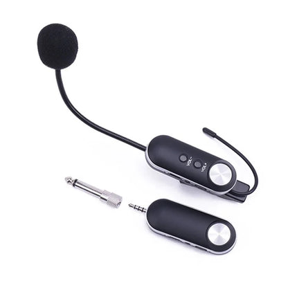 T-6 Professional Instrument Microphone Portable Condenser Wireless Microphone with Clip