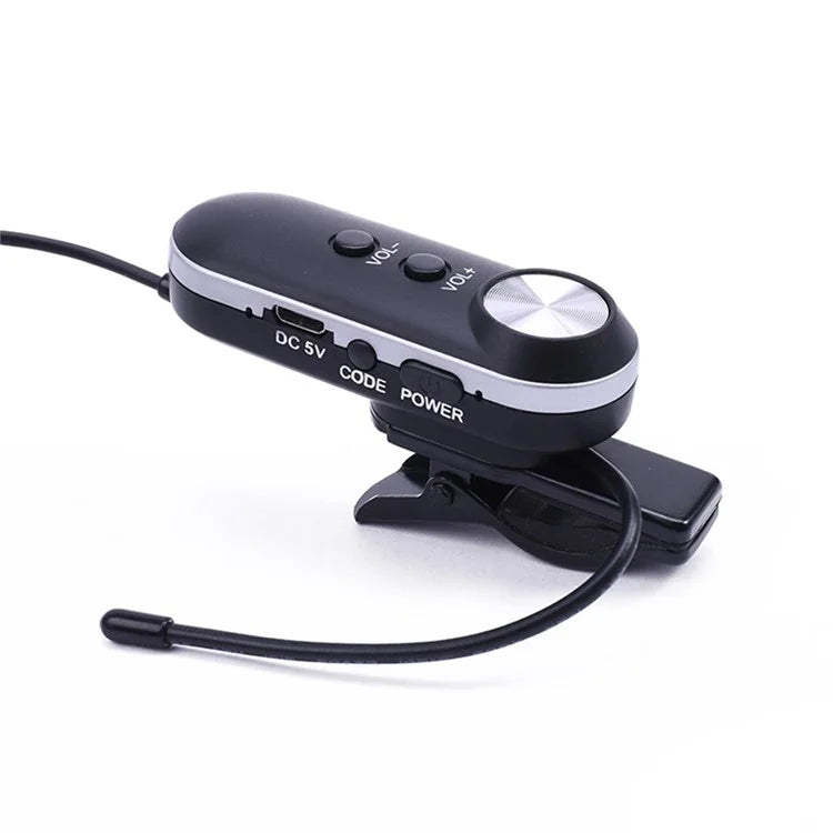 T-3II Computer Camera Cell Phone Recording Mic Wireless Lavalier Microphone for Recording Interview