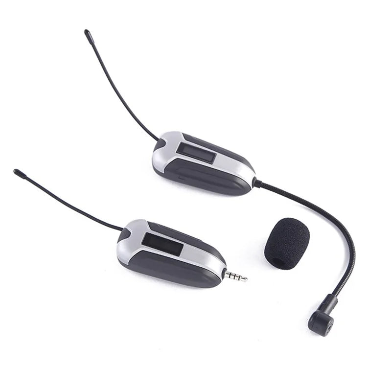 TX-01 Wireless Microphone System Headset Mic Voice Amplifier Speaker for Teacher, Tour Guide