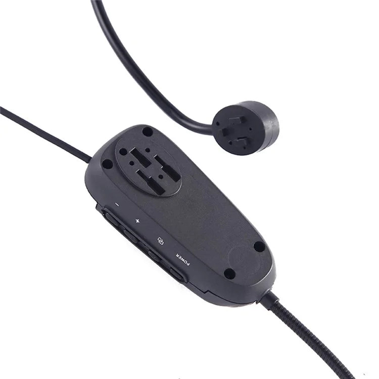 TX-01 Wireless Microphone System Headset Mic Voice Amplifier Speaker for Teacher, Tour Guide