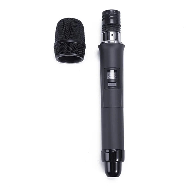 PRO-15 1 to 4 Wireless Microphone System UHF Karaoke Mics Cordless Handheld Microphone for Home KTV
