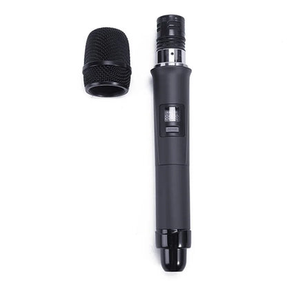 PRO-15 1 to 4 Wireless Microphone System UHF Karaoke Mics Cordless Handheld Microphone for Home KTV