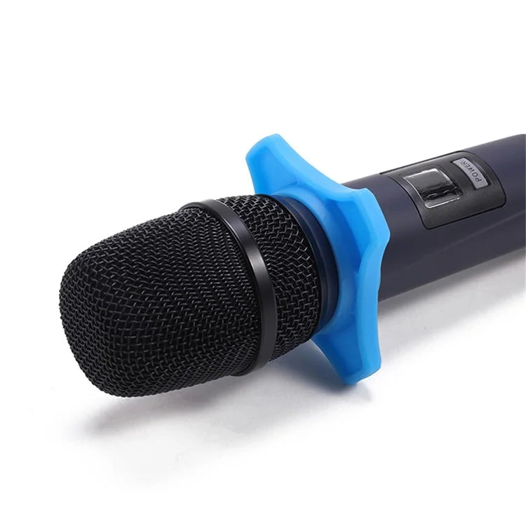 PRO-15 1 to 4 Wireless Microphone System UHF Karaoke Mics Cordless Handheld Microphone for Home KTV