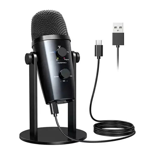JMARY MC-PW10 Professional 4 Sound Modes USB Desktop Condenser Microphone