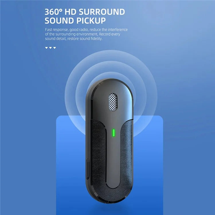 M8 For iPhone Wireless Lavalier Noise Canceling Microphone with 1 Receiver