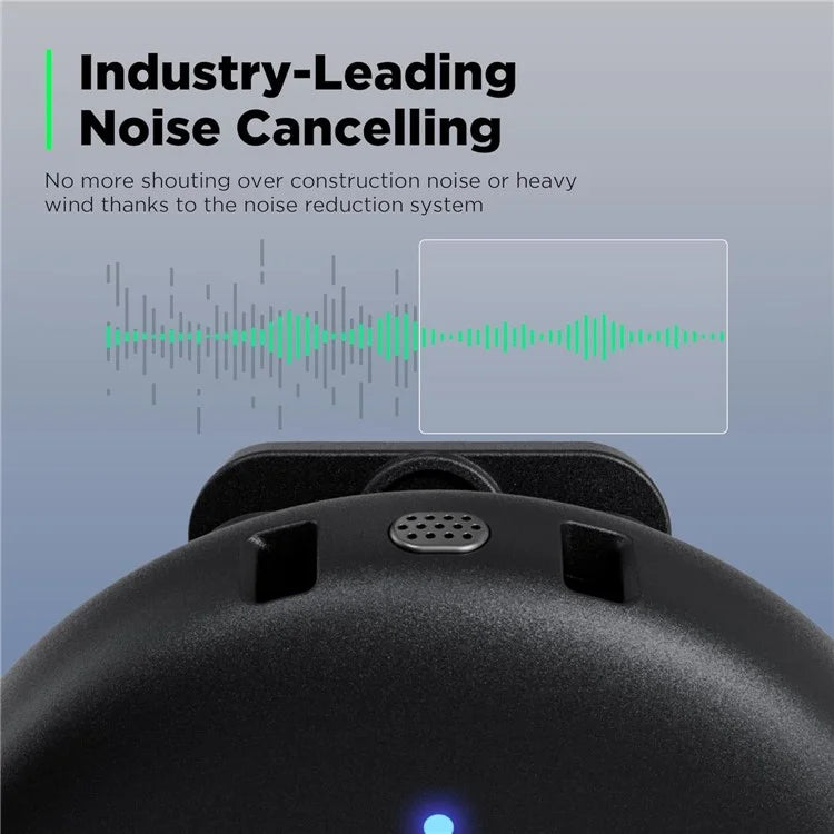 BOYA Omic-D 2 Transmitter + 1 8-Pin Receiver, Button Shape 2.4G Wireless Microphone Lapel Clip Mics