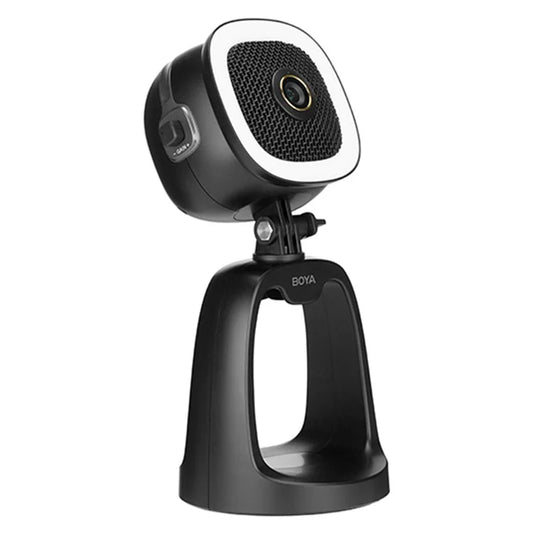 BOYA BY-CM6B Computer Laptop Desktop USB Microphone with 4K HD Camera and Fill Light