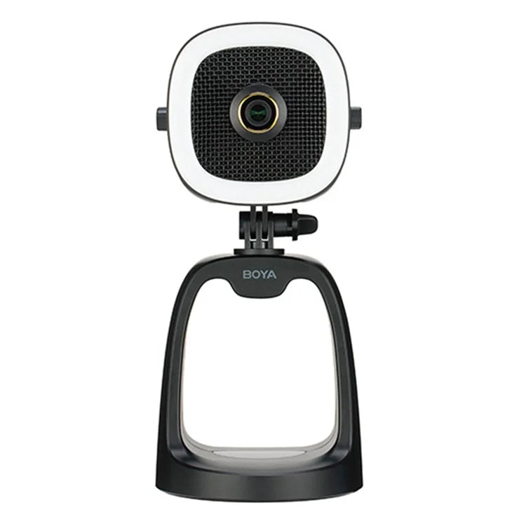 BOYA BY-CM6B Computer Laptop Desktop USB Microphone with 4K HD Camera and Fill Light