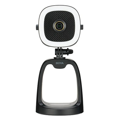 BOYA BY-CM6B Computer Laptop Desktop USB Microphone with 4K HD Camera and Fill Light