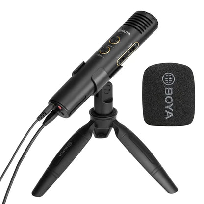 BOYA BY-EM20 Professional Live Streaming Condenser Microphone Home Studio Singing Mic