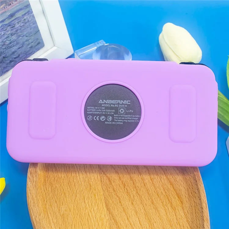 Silicone Case for ANBERNIC RG35XX H Shockproof Sleeve Game Console Accessories