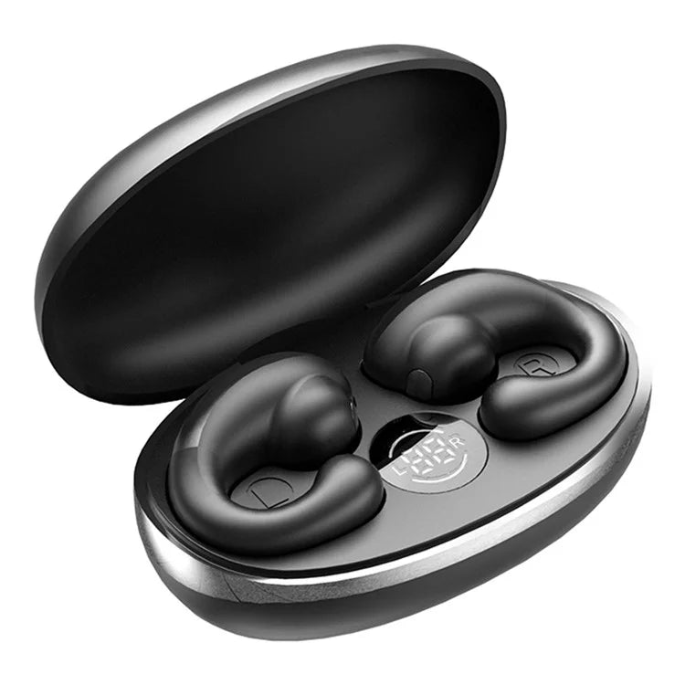 M7 Bone Conduction Bluetooth Headset Wireless Headphone Touch Control Ear Clip Earphone
