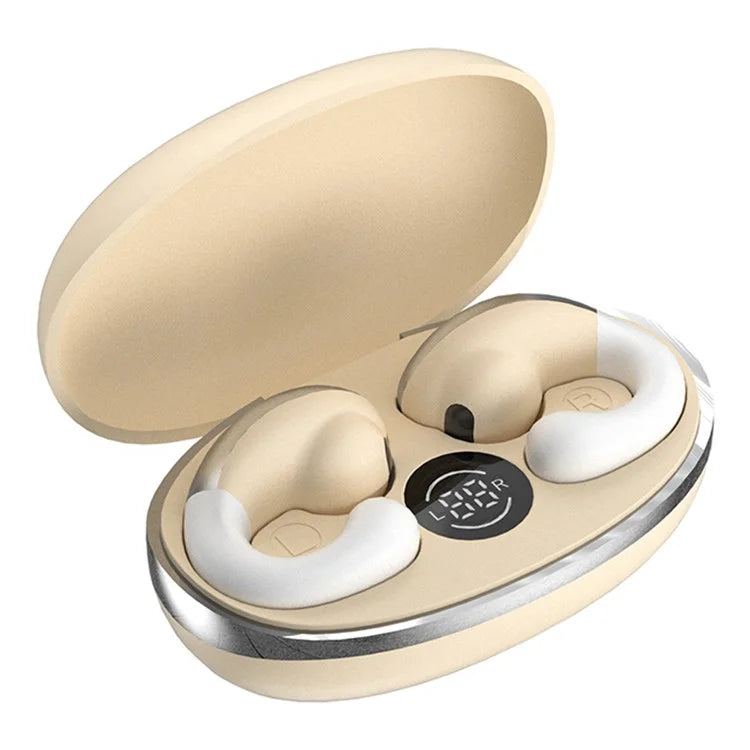 M7 Bone Conduction Bluetooth Headset Wireless Headphone Touch Control Ear Clip Earphone