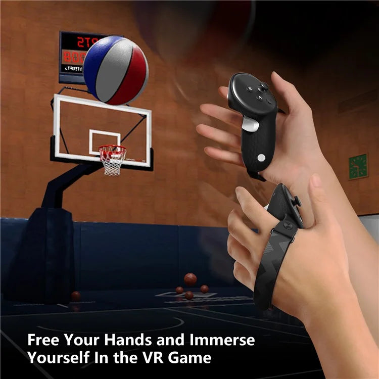 AMVR For Meta Quest 3 Upgraded Controller Grips Silicone Cover with Battery Opening