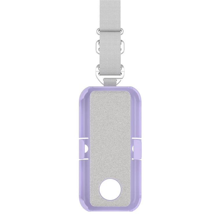 CP17 For Apple Vision Pro Battery Cover Power Bank Protective Case with Back Clip and Crossbody Strap