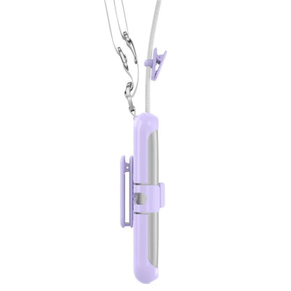 CP17 For Apple Vision Pro Battery Cover Power Bank Protective Case with Back Clip and Crossbody Strap